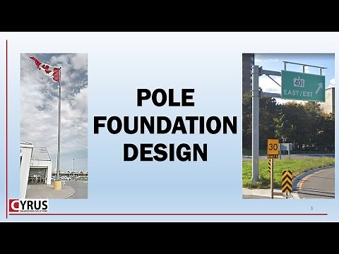 Pole Foundation Design