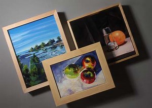 3 Ways to Frame a Canvas Panel - Draw and Paint For Fun