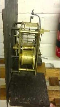 How to Remove Grandfather Clock Lines From Around Axel