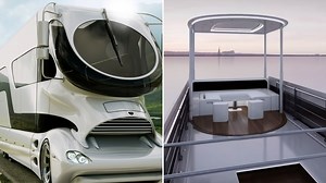 Inside world’s most expensive caravan dubbed ‘luxury yacht-on-wheels’