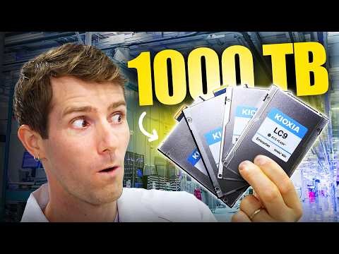 A Petabyte in the Palm of My Hand - Kioxia Factory Tour