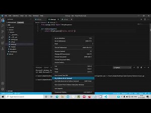 How to run django in vs code