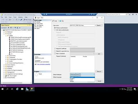 User security in Microsoft SQL Server