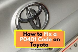 How to Fix a P0401 Code on Toyota (Step by Step - Solved)