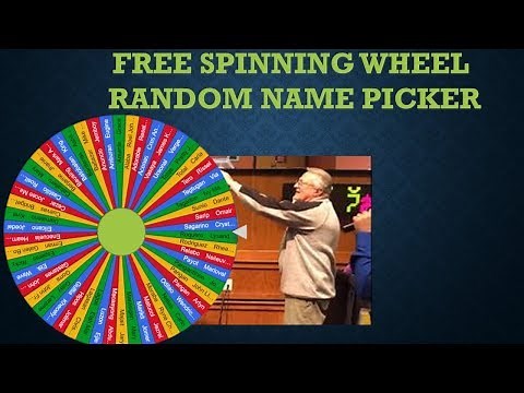 FREE Spinning Wheel Random Name Picker