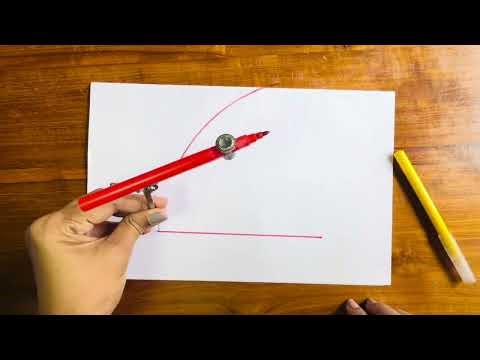 How to Draw an Equilateral Triangle Using a Compass ✨📐 | Step-by-Step Easy Tutorial maths video