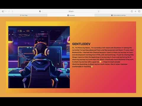 DAY 4: Create a Personal Card + Add Icons in HTML & Bootstrap