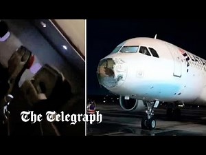 Passenger lane forced to emergency land as lightning storm tears off nose of aircraft