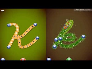 Alphabet In English-Writing Alphabet Letters For Children