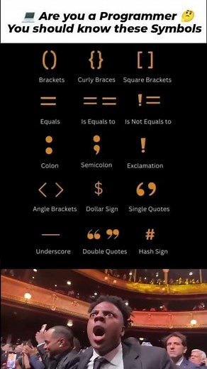 Programmers MUST Know These Symbols Coding Basics 2025 #ai #artificialintelligence #codeing #prompt