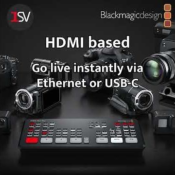 ATEM Mini & ATEM SDI — Pro Live Switching Made Easy