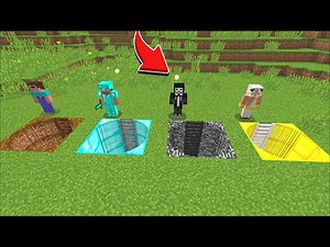 Minecraft DONT ENTER FORBIDDEN HOLE WITH NOOB VS PRO VS HACKER VS GOD HOUSE MOD !! Minecraft Mods