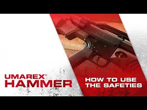 How To Use the Safeties : Umarex Hammer Air Rifle