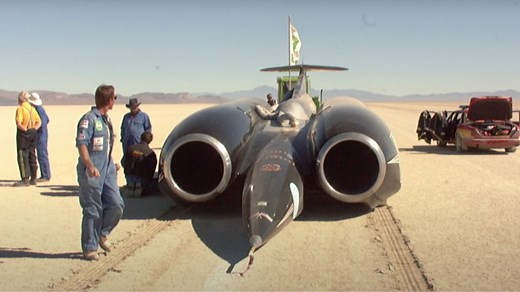 All about the only car to break the sound barrier: the Thrust SSC