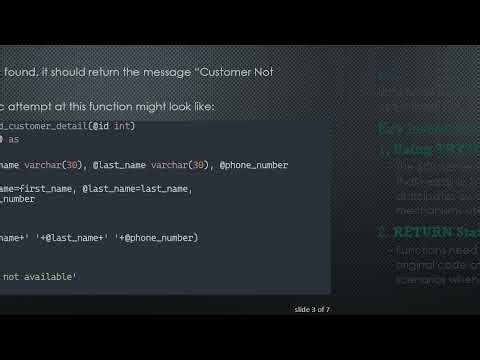 How to Fix Incorrect Syntax Near Begin Error in SQL Functions