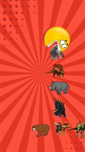 Pacman Eats Every Animal, Bear, Elephant, Rhinoceros, and Even Dinosaurs! | Animation Mobile DC2