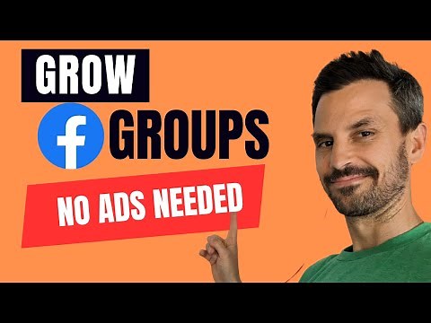 How To Grow your Facebook Group FAST Without Running Ads