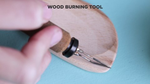Wooden Spoon Wood Burning Art