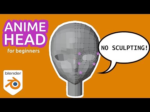 Blender For Beginners: Anime Head Part 1