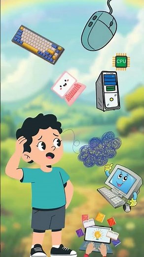 Computer Basics for Kids (Class 1–10) 🔥 | Easy Computer Learning in 30 days course