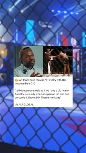 Jon Jones on Daniel Cormier rivalry