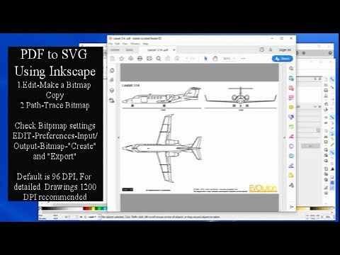 Inkscape- PDF to SVG