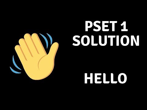 CS50 Problem Set 1 - Hello Walkthrough (Step by Step for Beginners)