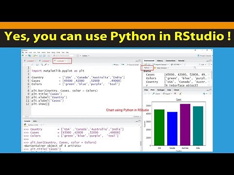 Use Python in RStudio