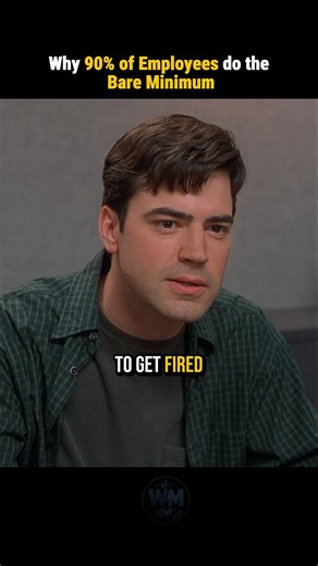 Why do 90% of employees do the bare minimum. #WorkplaceCulture #QuietQuitting #shorts