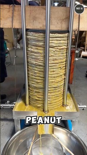 Pure Oil From Peanuts