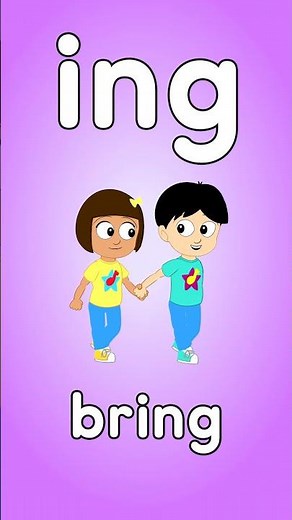 ING Ending Sound Song - Learn to Read #shorts