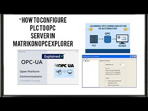 ABB AC500 | AUTOMATION BUILDER 2.8 PLC IO Mapping to Matrikon OPC Configuration |Automation Tutorial