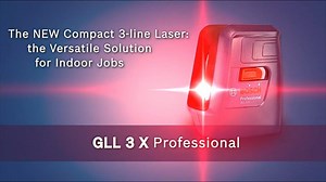 1.2K views · 43 reactions | The Bosch Line Laser GLL 3 X Professional is a versatile solution for indoor measuring tasks. The tool gives vivid line visibility for maximum work efficiency while its compact, modern and robust design offers the user great mobility and durability. Click on Contact Us to get in touch with your nearest Bosch Dealer. #BoschPowerTools #BoschMeasuringTools. | Bosch Professional Power Tools and Accessories | Facebook