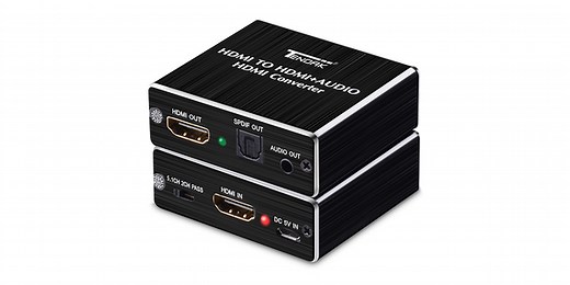 4K x 2K HDMI to HDMI and Optical TOSLINK SPDIF   3.5mm Stereo Audio Extractor Converter HDMI Audio Splitter Adapter