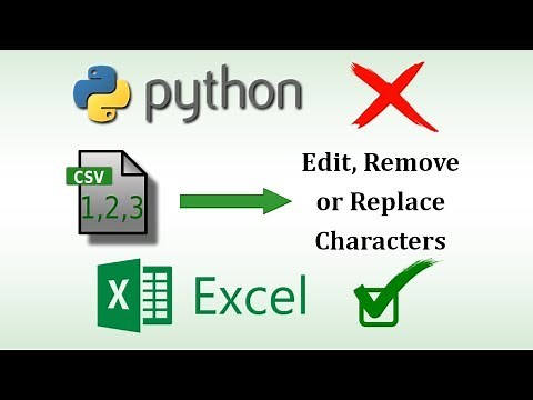 Edit, replace or remove characters/strings from CSV file using MS Excel [Easy Method]
