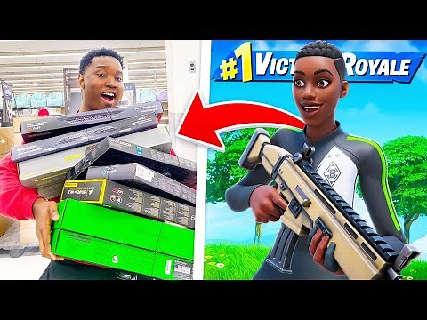 I Bought Every Keyboard In Walmart To Play Fortnite