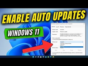 How to Enable Automatic Updates in Windows 11