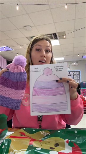 Mrs. White ✨ on Instagram: "My favorite tradition! 🩷 #teacher #christmashats #teachergram #texasteacher #teaching @michaelsstores"