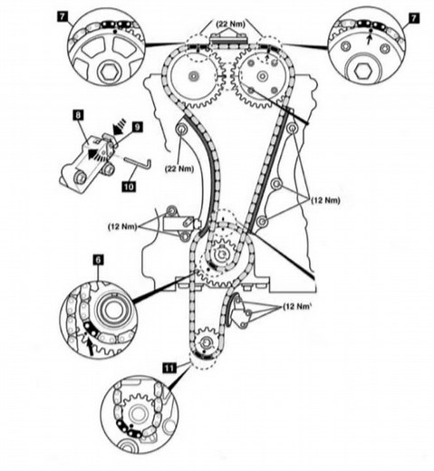 Honda Accord 2.4L Type S (2009–2015) – Full Engine Timing Diagram & Marks Guide