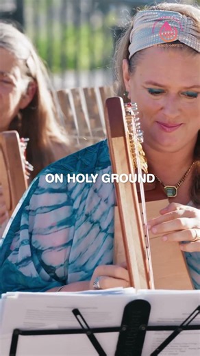 This is Holy Ground #harp #worshipmusic #holyground