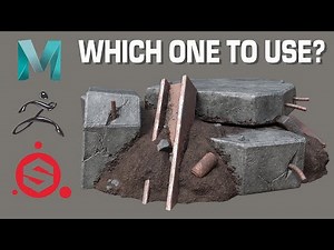 Maya, Zbrush and Substance Painter Workflow Explained: Step By Step Tutorial