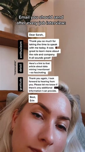 if you didnt send a follow up email did u eve interview ?? 👹 #careeradvice #jobinterview #interviewtips