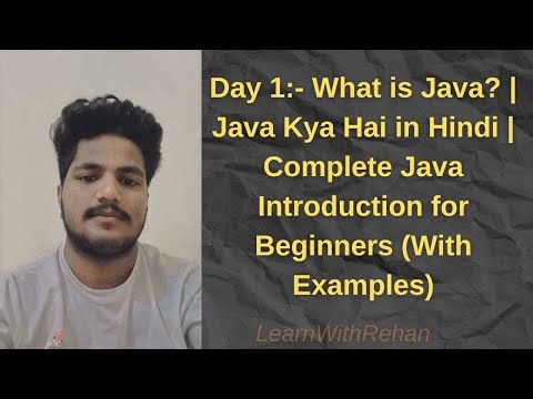 💡 Day 1: What is Java | Java Kya Hai | Complete Java Introduction for Beginners (Hindi + English)
