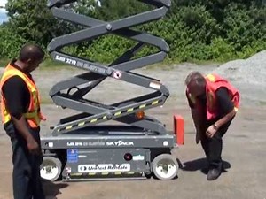 Aerial Lift Operator Familiarization Training Part 3 (Scissor Lift)
