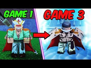 I Became Whitebeard In EVERY One Piece Roblox Game!