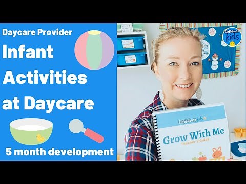 Infant Activities at Daycare