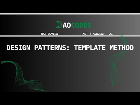 Design Patterns: Template Method