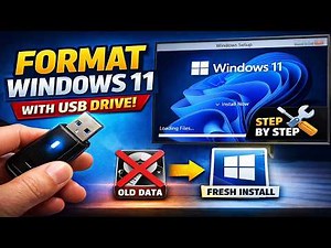 Easiest Way to Format Windows 11 Using a USB Drive