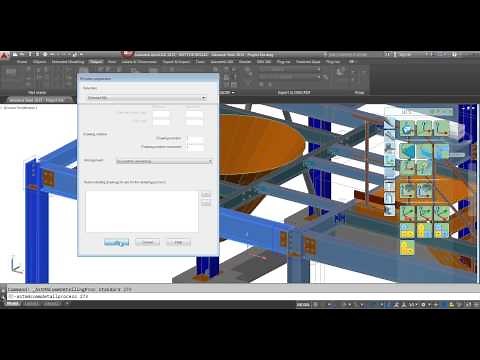 25 - Getting assembly drawings with Autodesk Advance Steel