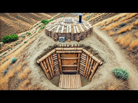 Secret Underground Bunker | DIY Survival Shelter Construction